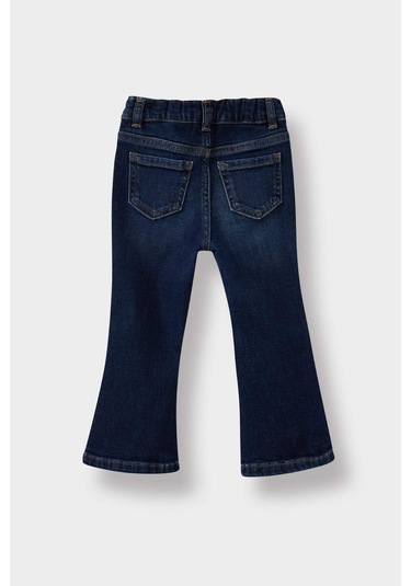 Defacto Kız Bebek Flare Fit Jean Pantolon F3693a525aube364 Mavi