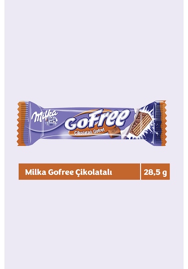 Milka Gofree Çikolatalı Gofret 25 x 28 G