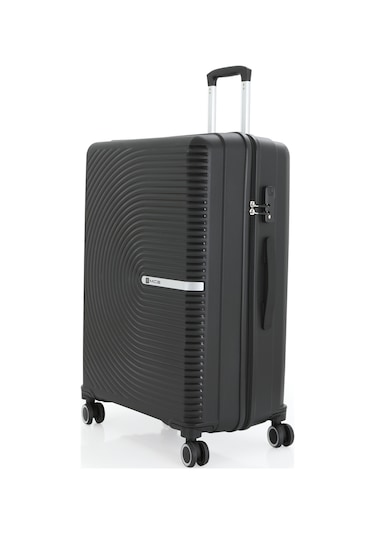 Mçs Polipropilen 3lü Valiz Seti Büyük & Kabin & Makyaj V374 S24sy1000081-set 00001 Siyah