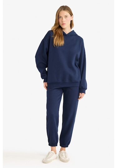 Defacto Basic Düz Cepli Beli Bağcıklı Kalın Jogger Eşofman Altı F9622ax25aunv251 Lacivert-nv251 Defacto Basic Düz Cepli Beli Bağcıklı Kalın Jogger Eşofman Altı F9622ax25aunv251 Lacivert-nv251