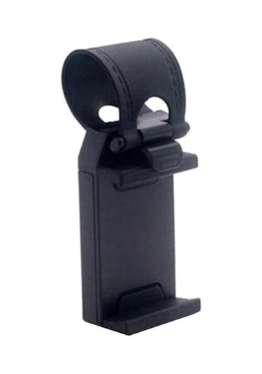 Jms Güçlü Taşıma Kapasitesi Profesyonel Evrensel Araç Direksiyon Cep Telefon Tutucu Siyah