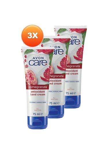 Avon Care Nar Özü Içeren El Kremi 3 x 75 ML