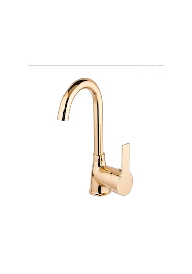Uzay Gold Lavabo Bataryası Altın