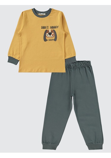 Civil Boys Erkek Çocuk Pijama Takımı 2-5 Yaş Antrasit Antrasit