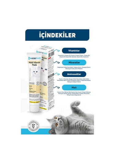 Onevet Multi Vitamin Paste Kedi Maltı 100 Gr