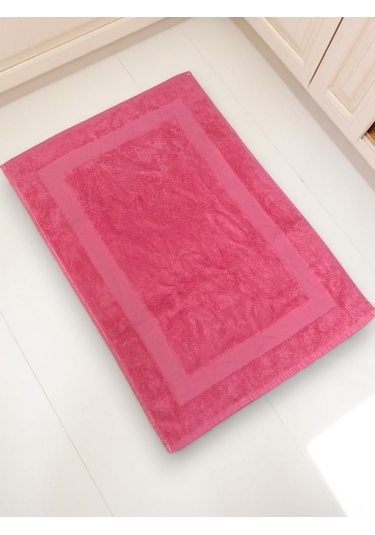 Banyo Ayak Havlusu Yüksek Kalite 50 X 80 Cm Turuncu