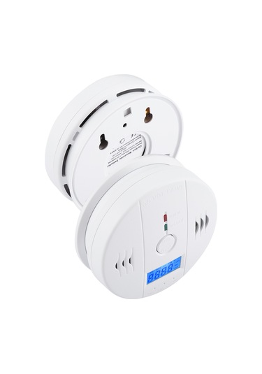 Geeroyoo Karbonmonoksit Dedektörü Kalibrasyonlu - Lcd Ekranlı, Yüksek Hassasiyeti, 85db Alarm, Test/düzeltme Düğmesi, Pil Yok