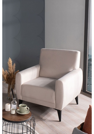Kilim Mobilya Dove Yüksek Ayaklı 3 2 B Koltuk Takımı Krem