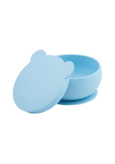 Oioi Silikon Kapaklı Kase Mineral Blue