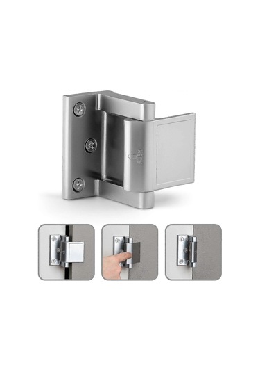 Kapı Kilidi Güçlendirici Gizlilik Kapı Mandalı İçeriye Açılan Kapılar İçin Ekstra Yüksek Dirençli Ev Kapısı Güvenlik Kilidi