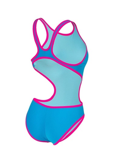 Arena Bayan Antrenman Mayo W One Bıglogo One Pıece 001198890 Yzm Mavi - Pembe