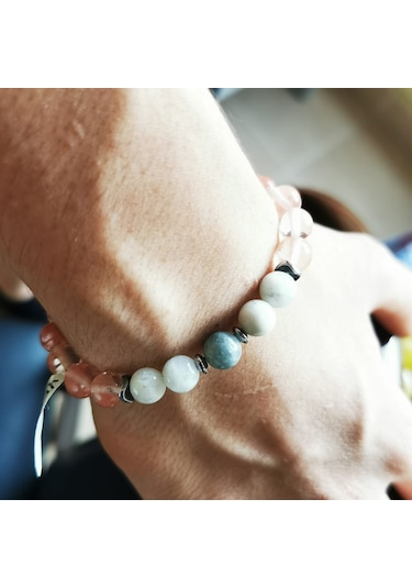 Teoman-Doğaltaş-Takı Yengeç Burcu Bilekliği Çok Renkli