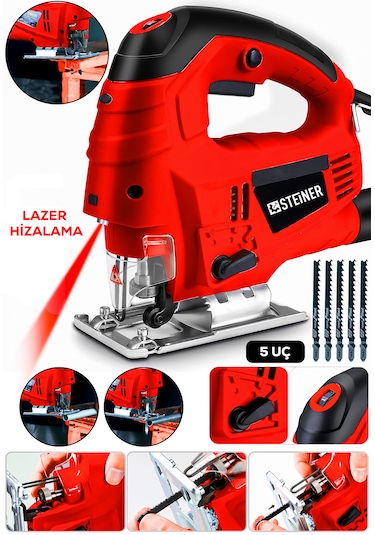 Steiner K90 4600W Lazerli Dekupaj Testere