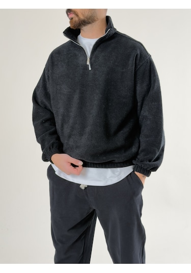 Cocopelli Erkek Siyah Sweatshirt Coc2711 Siyah