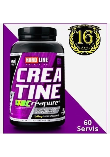 Hardline Creapure 120 Kapsül Kreatin