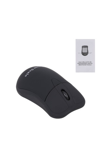 Yaozixa Küçük Mutfak/jülye Terazi, 500g Aralığı, 0.01g Hassasiyet, Abs+paslanmaz Çelik, Siyah Pil Dahil Değil Siyah