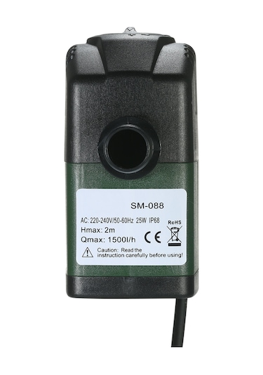 Xiyyadms 25w Taşınabilir Dalgıç Su Pompası - Akvaryum, Bahçe Çeşmesi Ve Hidroponik Sistemler İçin Not: Başlık 111 Karakter Sınırını Aşmamaktadır.