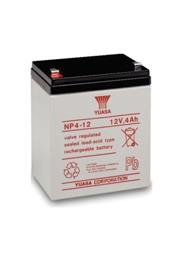 Yuasa NP4-12 12 V 4 AH Bakımsız Kuru Akü