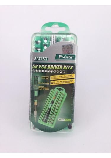 Proskit Sd-9828 58 Parça Apple'A Özel Tornavida Seti