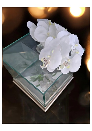 Cam Söz Nişan Çeyiz Bohça Kutusu 25 25 20 Cm Gelin Damat Bohçası