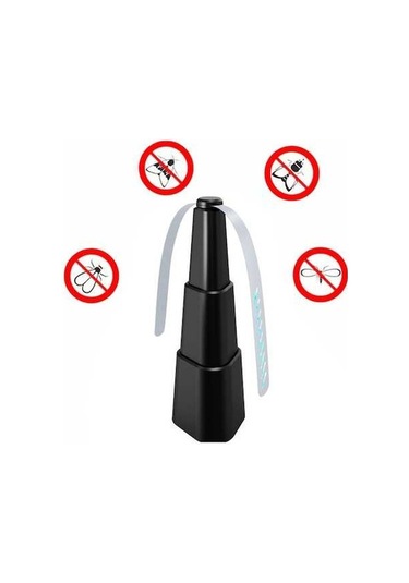 Createtech Cbtx Teleskopik Fan Pervanesi İç/dış Mekan Çok Fonksiyonlu Otomatik Sinek Kapanı + Pil