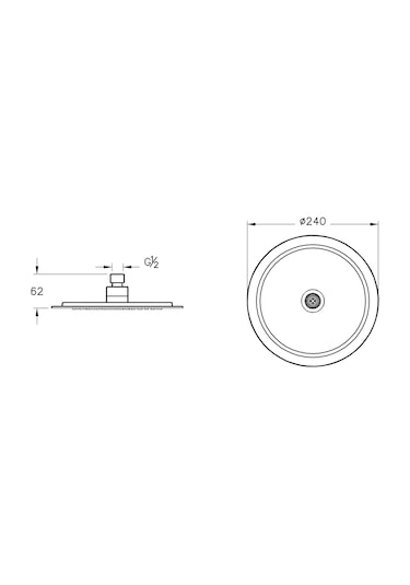 Artema Lite A45640Sta Duş Başlığı Krom