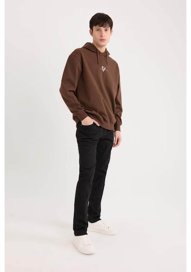 Defacto Pedro Slim Fit Solmayan Renk Siyah Erkek Jean Pantolon S2711az/nm40 Siyah