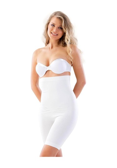 Pastimore Uzun Paçalı Beyaz Korse Beyaz