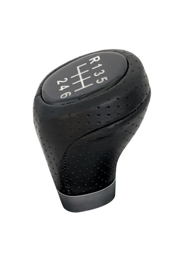 Samdoo Bmw E34 E36 E38 E39 E46 E53 E60 E61 E63 E64 E83 E90 E91 E92 E93 İçin 6 Vitesli Deri Kılıflı Vites Topuzu - Kolay Montaj, Dayanıklı Ve Konforlu. Siyah