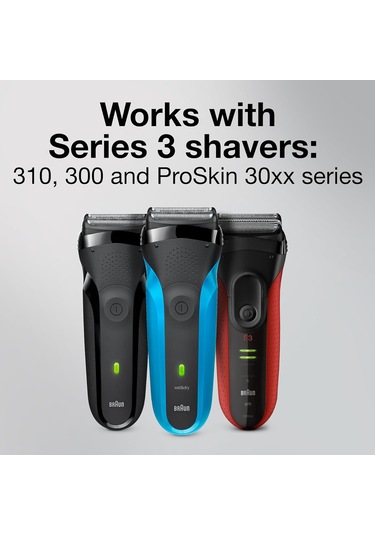 Braun 3 Serisi Tıraş Makinesi Yedek Başlığı 32b Siyah
