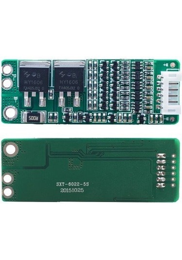 Gözelerelektronik-5S 15A Bms Batarya Koruma Kartı