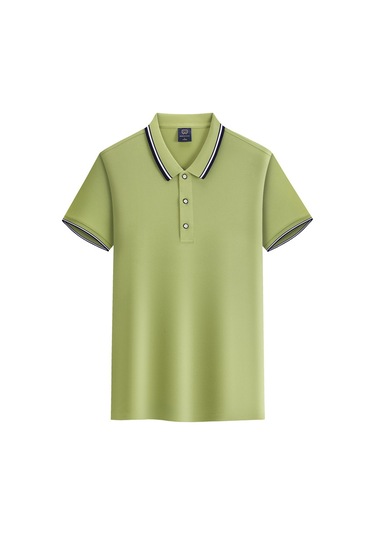 Polo Gömlek İş Kıyafetleri Özel Yazlık Kurumsal İş Kıyafetleri Kısa Kollu Avokado Yeşili