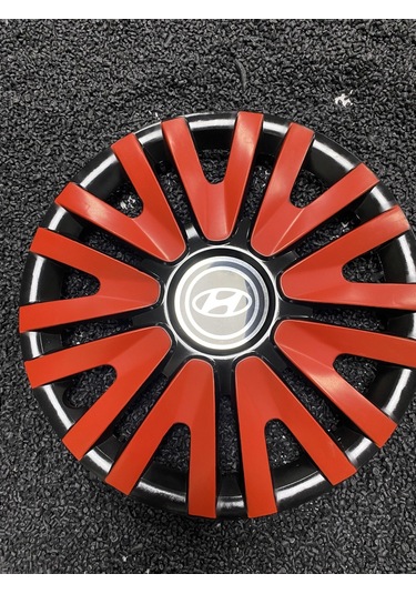 Hyundai 13 Inc Kırmızı Renkli Jant Kapağı Kırılmaz /3911k9hyundai/