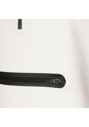 Hummel Loton Yarım Fermuarlı Sweatshırt 922255-9003 Beyaz