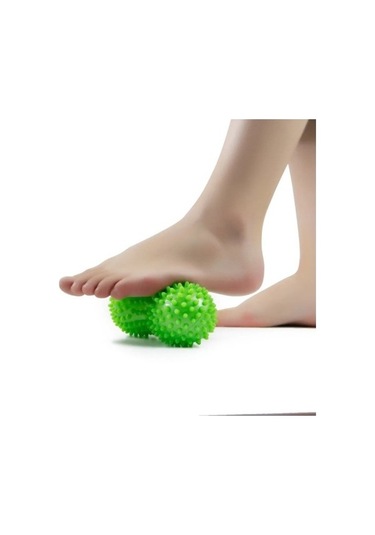 Tongxida Stres Giderici Fıstık Şekli Masaj Topu Pvc El Ayak Dikenli Dayanıklı Spor Fitness Ayak Ağrısı Vücut Tetik Noktası 5u2 Çok Renkli