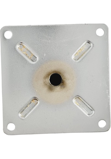 60 Lık 15 Cm Krom Metal Yuvarlak Ayak 4 Adet