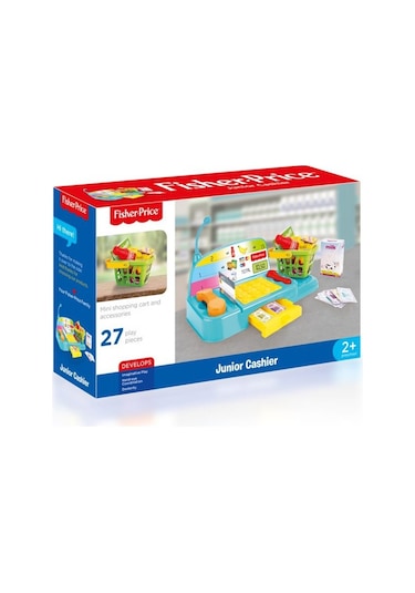 1805 Fisher Price Junior Yazar Kasa  27 Parça  2 Yaş