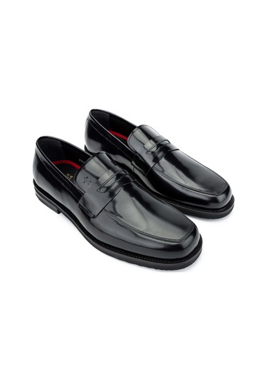 Tamer Tanca Erkek Hakiki Deri Siyah Açma Makosen Ayakkabı 183 29901 Erk Ayk Y24 Sıyah Acma Siyah