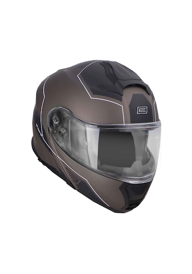 Origine Logic Linear Çene Açılır Kask Siyah - Titanyum