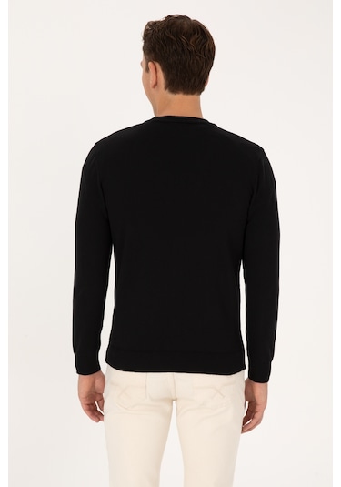 U.s. Polo Assn. Erkek Siyah Hırka Triko 50313702-vr046 Siyah