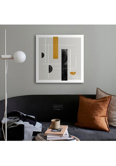 Modern Sanatsal Soyut Dekoratif Hd Baskı Kanvas Tablo