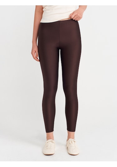 Dilvin 4001 Naylon Tayt-koyu Kahve Koyu Kahve