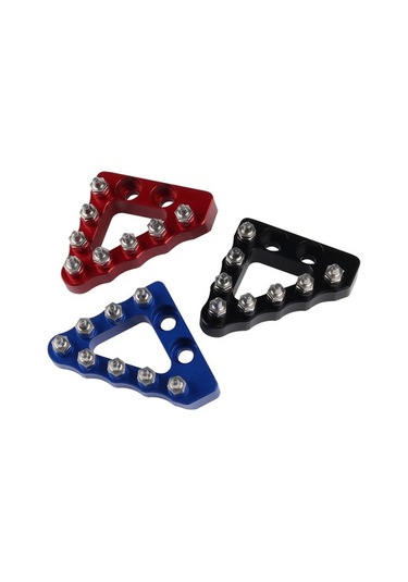 Novahub Husqvarna 701 Enduro Arazi Aracı İçin Mavi Perçin Fren Kafası, Fren Pedalı Üçgen Plakası Gosterildigi Gibi