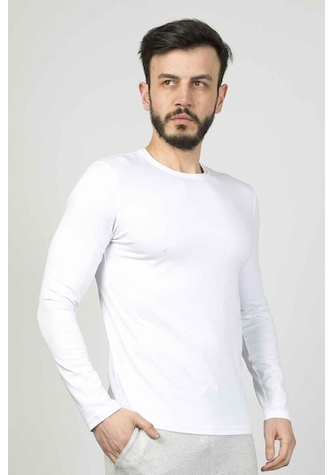 Cazador Lcy Basıc Sweat Erkek 5606 Beyaz 001
