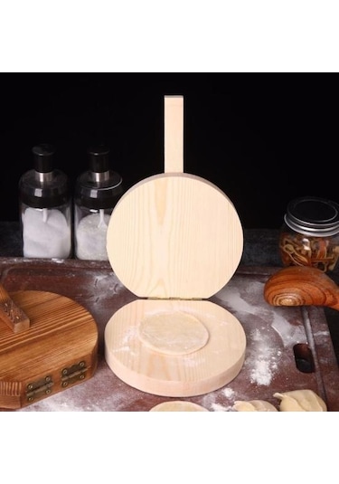 Hamur Cilt Makinesi Ahşap Hamur Basın El Yapımı Tortilla Makinesi Ev Mutfak İçin Hamur Presleme Aracı