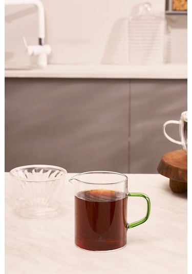 Karaca Draco Borosilikat Cam Kahve Demleme Ekipmanı 450 ml
