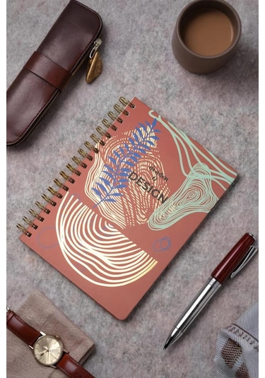 Denden Redactar Kırmızı 17x24 Çizgili Defter Çok Renkli