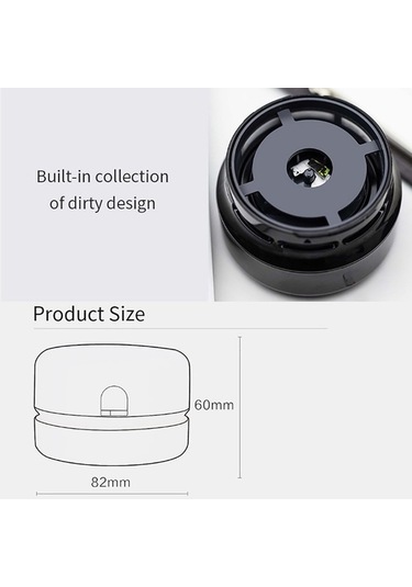 Dm Youpin Nusign Masaüstü Mini Masa Temizleyici - Pratık Ve Şık Beyaz