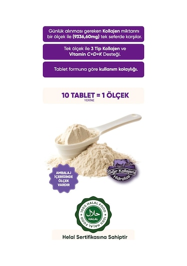 Arifoğlu Collagen Peptides Kolajen Takviye Edici Gıda 300 G