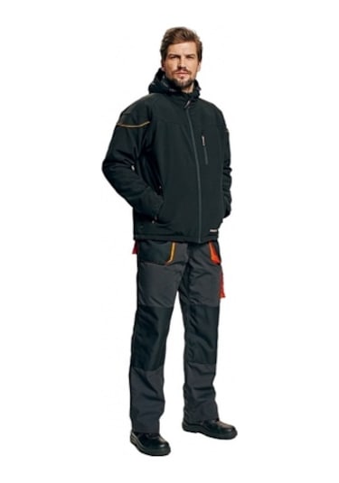 Cerva Emerton Softshell Mont Siyah